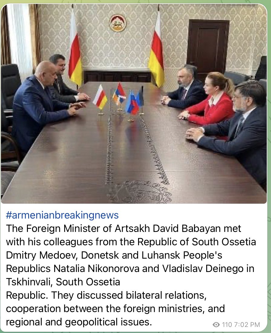TommaEmilia's tweet photo. @Anne_Hidalgo @Pres_Artsakh @AnouchToranian @ANgatcha9 Did she ask the same about the other #RussianMade MAKE BELIEVE STATES of the Post Soviet region? Like DNR, LNR (🇺🇦), OSSETIA(🇬🇪), TRANSDNESTRIA( 🇲🇩)? All the ones that along with #Armenians of #Karabakh supported and welcomed the Russian invasion of Ukraine? https://t.co/KcZ6dT2yqP