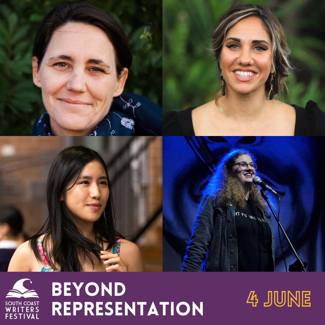 Join award-winning writers Helena Fox and Kirli Saunders, with emerging writers Vivian Pham and Jamilla Dempsey as they discuss identity in writing - part of our specially curated selection of sessions by women writers at South Coast Writers Festival.  
ow.ly/kbHj50J87gC