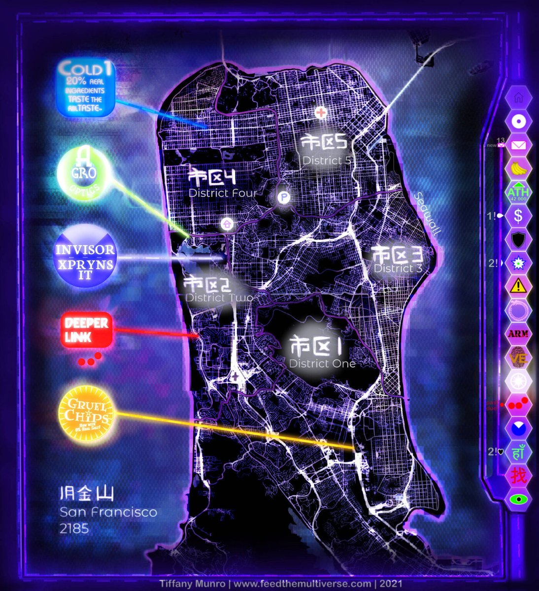 Ti: Feed the Multiverse: Custom Cartography! tweet media