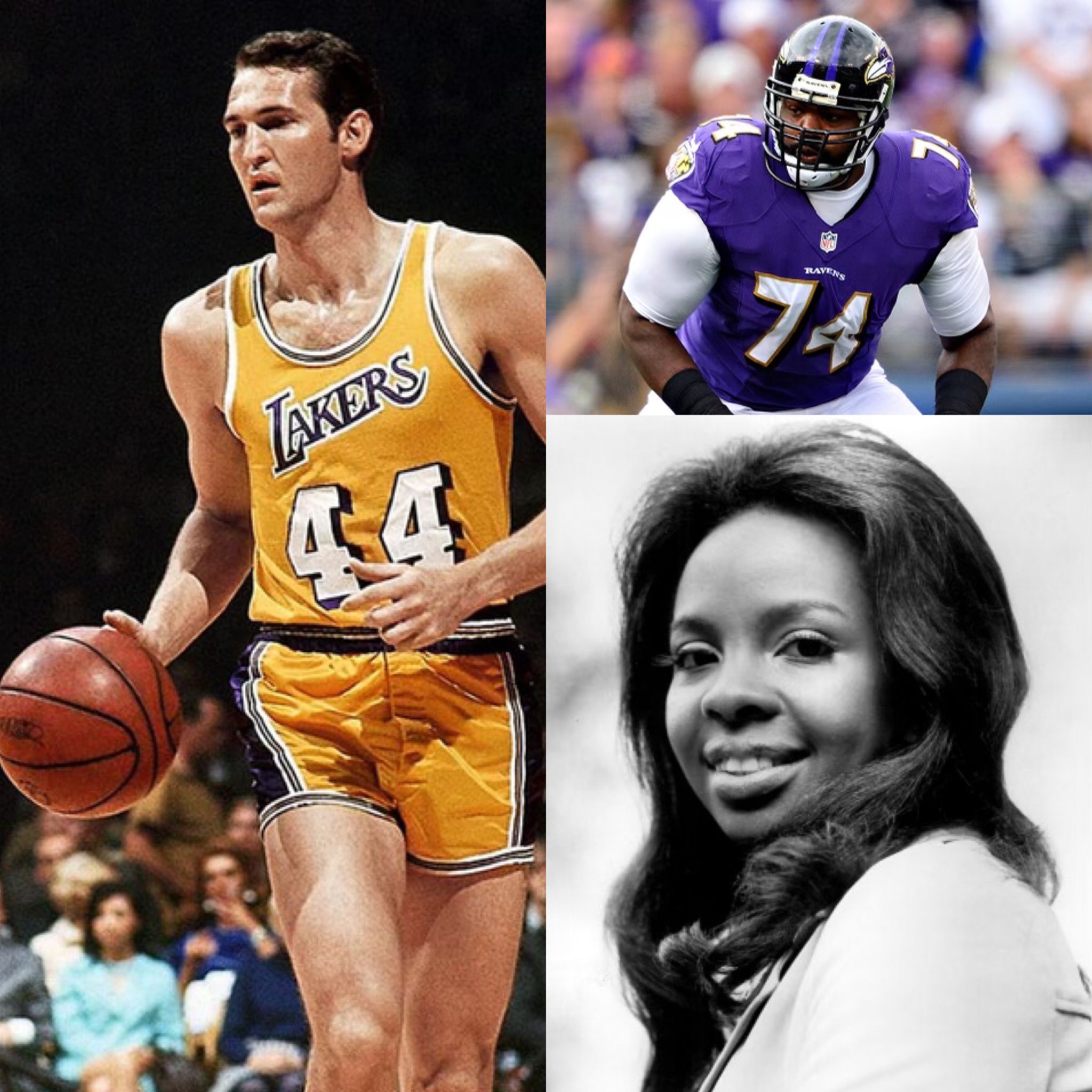Happy Birthday Jerry West, Michael Oher, and Gladys Knight   