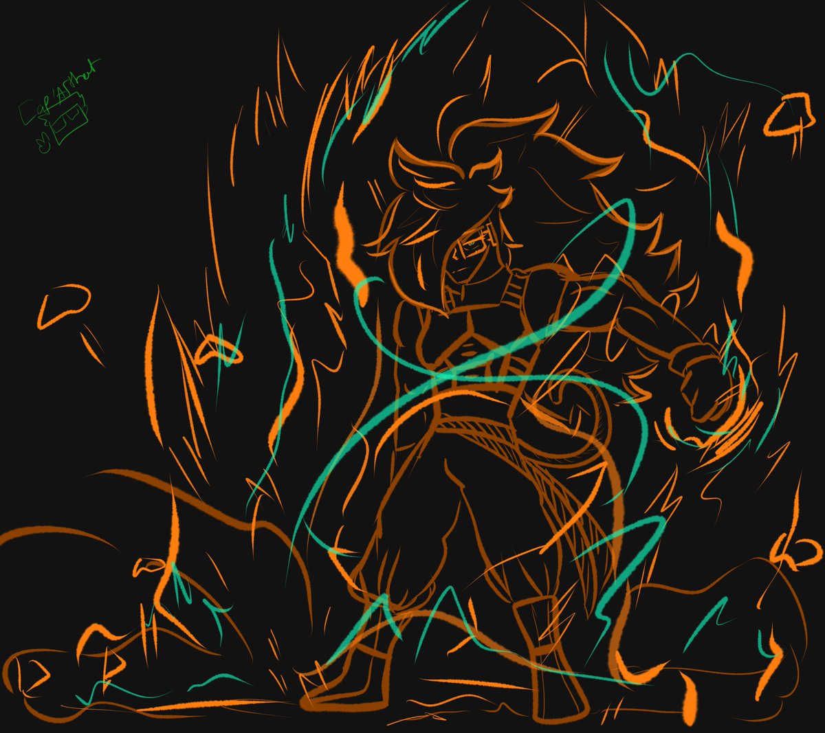 CaptainArtBot's tweet photo. Anyone can be an artist and anyone can draw. It just takes practice. For Example 2014(I think) vs Today. 
Just keep going and you'll improve. 

#art #ArtistOnTwitter #dragonballoc #dbzoc #OC #digitalart #digitalartwork #improvement #NeverGiveUp #drawing #latenightdrawing https://t.co/BJ0LBIXl6X