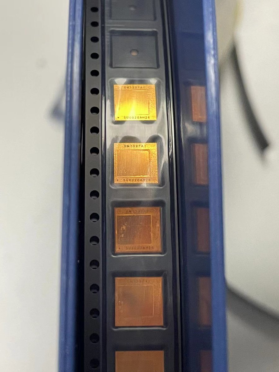 Bm1397Ai chips in Bitmain s17