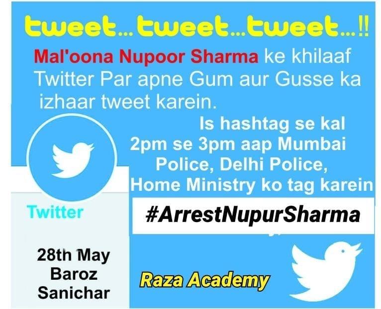 Mr_Sam__8's tweet photo. #ArrestNupurSharma https://t.co/kTG5qw5jX8