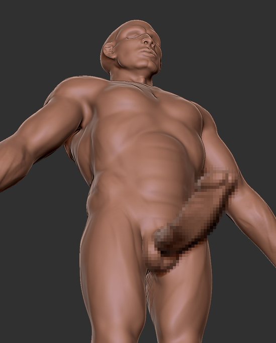Zbrush2日目。
エッジの立て方がまだよくわからない。 