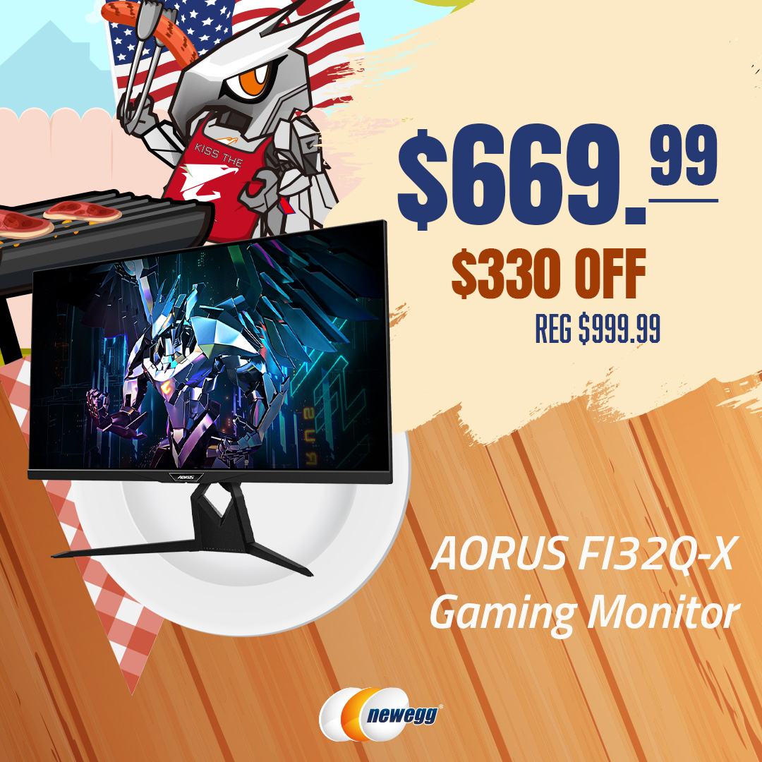 AORUS on Twitter "AORUS is cooking up Memorial Day sale follow