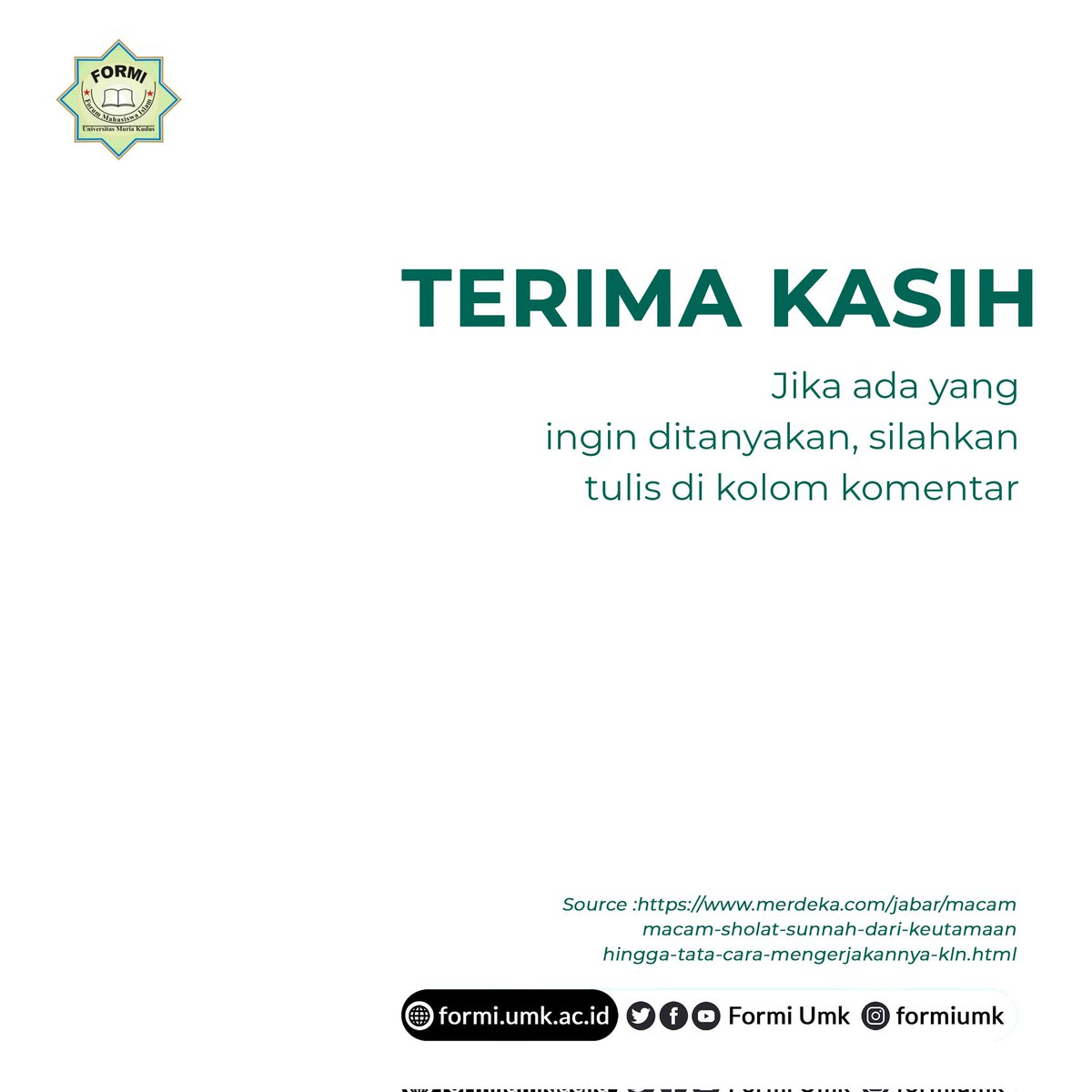 Formi UMK tweet media
