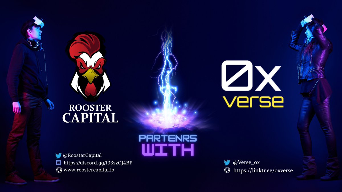 RoostersCapital's tweet photo. Another one! 🔥 

Rooster Fam, please meet @Verse_0x as our new partner! 💫

All Upcoming New #web3 , #metaverse, #digital_assets based projects | #IDO, #IGO, #INO News, #AMA &amp; #Giveaway and many more you will find on @Verse_0x ! 

Let's give them an warm welcome! ❤️💫 https://t.co/rMqGBqmwgb