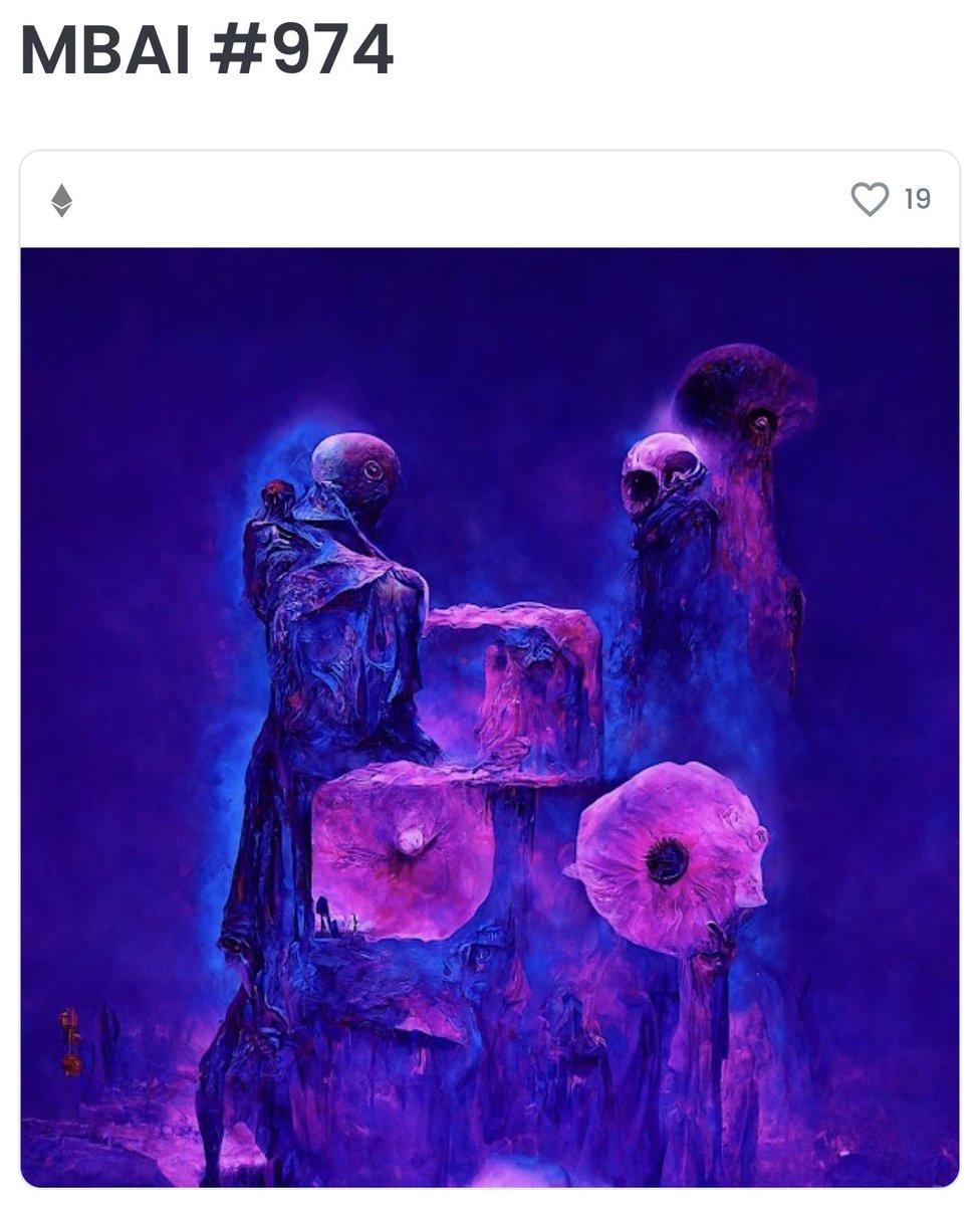 Well, this just sold for 7.5 eth 😎