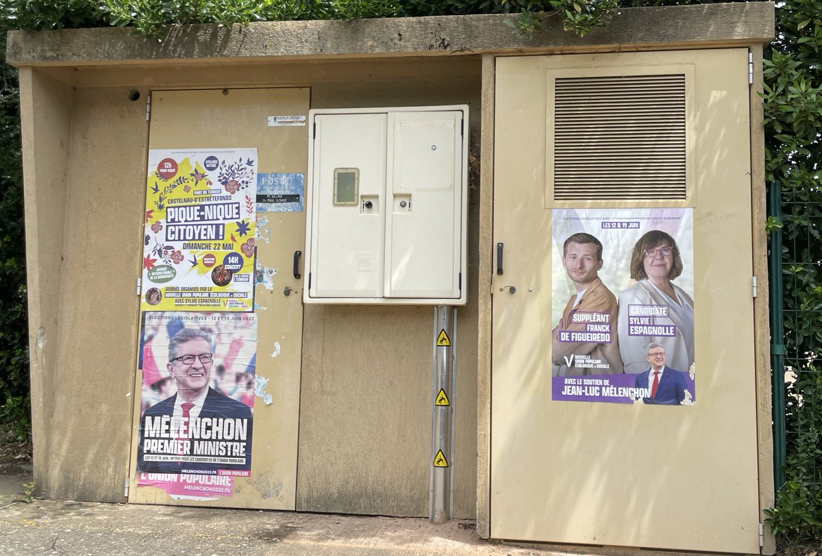 🛑 L’affichage sauvage est réglementé. 
Mais au delà de ça, c’est le respect du travail des agents municipaux qui galèrent pour rendre l’espace public propre pour tous.
Merci à ceux de ma commune à St Paul sur Save pour leur patience.. 🙏
#Nordtoulousain #circo3105