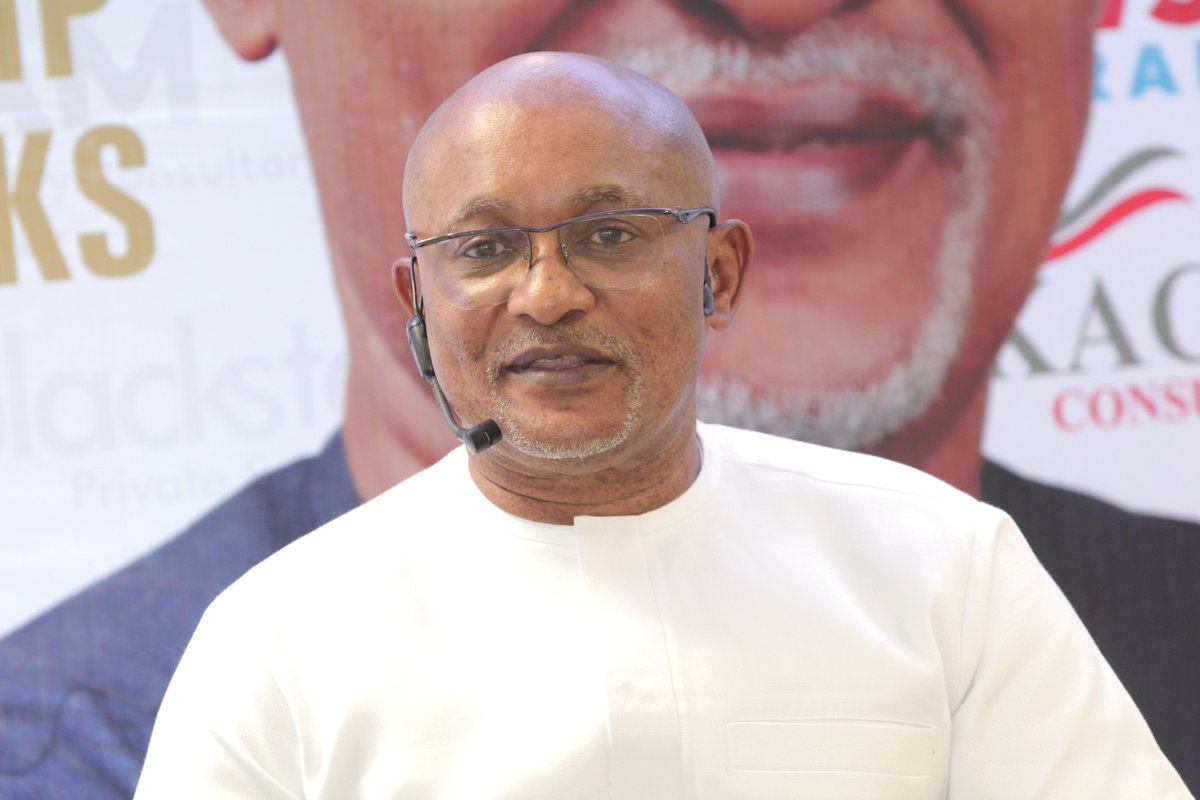 NewsCentralTV's tweet image. Dr Sam Ikoku... Africa&apos;s Leading Productivity Consultant and The Most sought-after Seminar Speaker on Applied Leadership, Corporate Culture, Strategy Implementation, Flawless Execution, Digital Disruption, and Behaviour Engineering

Now on... #pmlhacks #pmlhacks2022