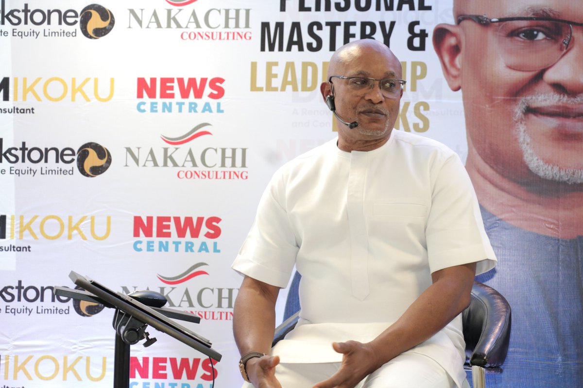 NewsCentralTV's tweet image. Dr Sam Ikoku... Africa&apos;s Leading Productivity Consultant and The Most sought-after Seminar Speaker on Applied Leadership, Corporate Culture, Strategy Implementation, Flawless Execution, Digital Disruption, and Behaviour Engineering

Now on... #pmlhacks #pmlhacks2022