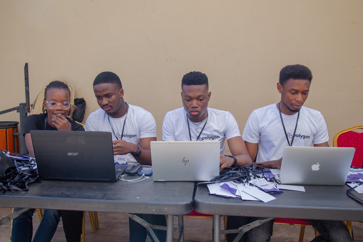 PolygonEnugu's tweet photo. A great team makes a great dream work. Polygon is a great dream and our Welcome team are receiving all guests the grand style into the polygon space. The Polygon experience is already begun.
#polygonweb3guilds #polygon #polygonenugu https://t.co/3E8EZ6ZTzf
