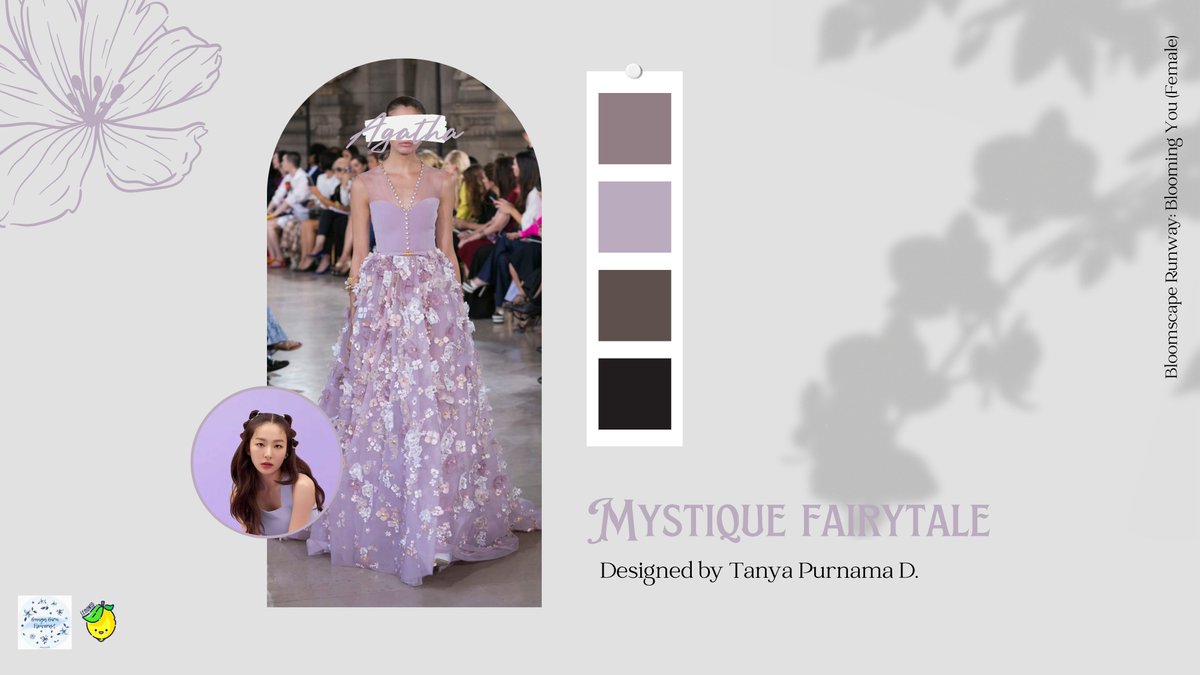 agathajov's tweet photo. ⠀

⠀⠀⠀✿ 𝑩𝐋𝐎𝐎𝐌𝐈𝐍𝐆 𝒀𝐎𝐔 (Agatha):
⠀⠀⠀ ‧ Mystique Fairytale
⠀⠀⠀ ‧ Designed by Tanya Purnama
⠀⠀⠀ ———— #BLOOMSCAPE22💐

⠀ https://t.co/7rTB3wkPD1