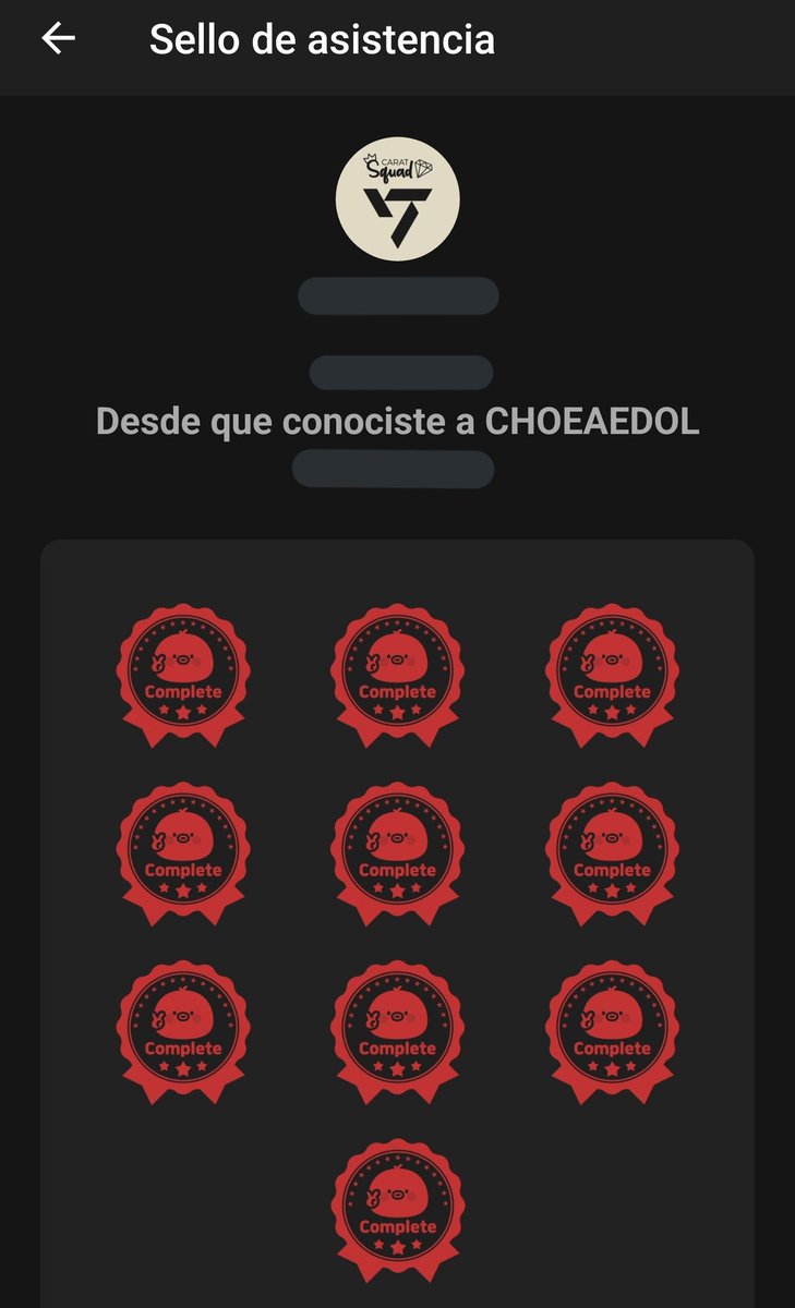 CaratSquad_'s tweet photo. [CHOEAEDOL] Carats, participen de este evento de asistencia en CHOEAEDOL❗️

Al llegar a los 10 sellos de asistencia, tomen captura y súbanla en en Panel Libre con el #StampGotcha y quedarán participando por 10k corazones ♥️ 

#FacetheSun #SVT_HOT #SEVENTEEN @pledis_17 https://t.co/LAihRG59yA