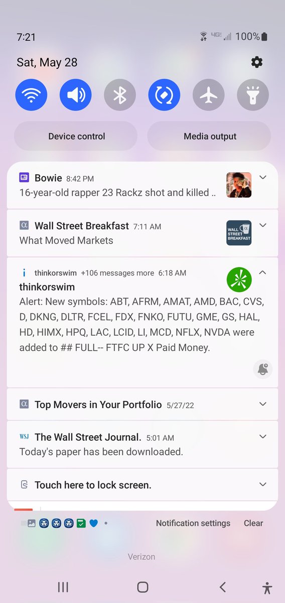 SofaKingSuper's tweet photo. #Note2Super
Weekend WL Procedure.
1.) 👀what is trending.
Trend shortcut = FTC 🔼/🔻
2.) Filter the noise.
focus on stock u know &/or have played.
Filter shortcut = Paid Money WL
3) 👀for Actionable Signals.
This includes Technicals and Fundamentals (ie news, earnings,etc) https://t.co/7w5sUKmC49