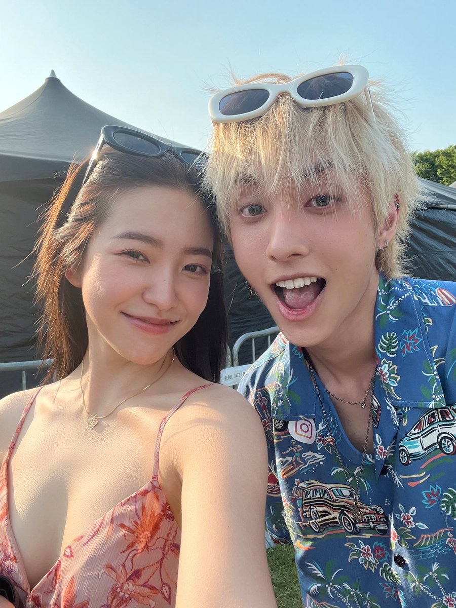 น้องเยมกับคุนฮอลแลนด์ไปงาน seouljazz ด้วยกันด้วย🤩
