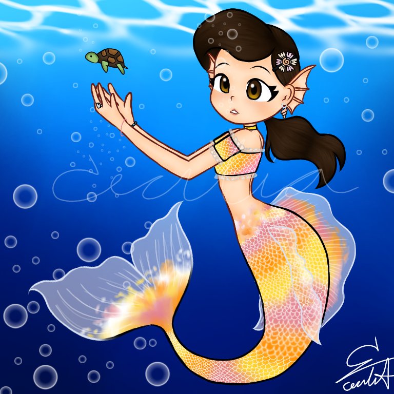 cxciliarts's tweet photo. must draw mermaid me before may ends, happy mermay! #mermay #mermay2022 #mermayart https://t.co/hskH6gyLz4