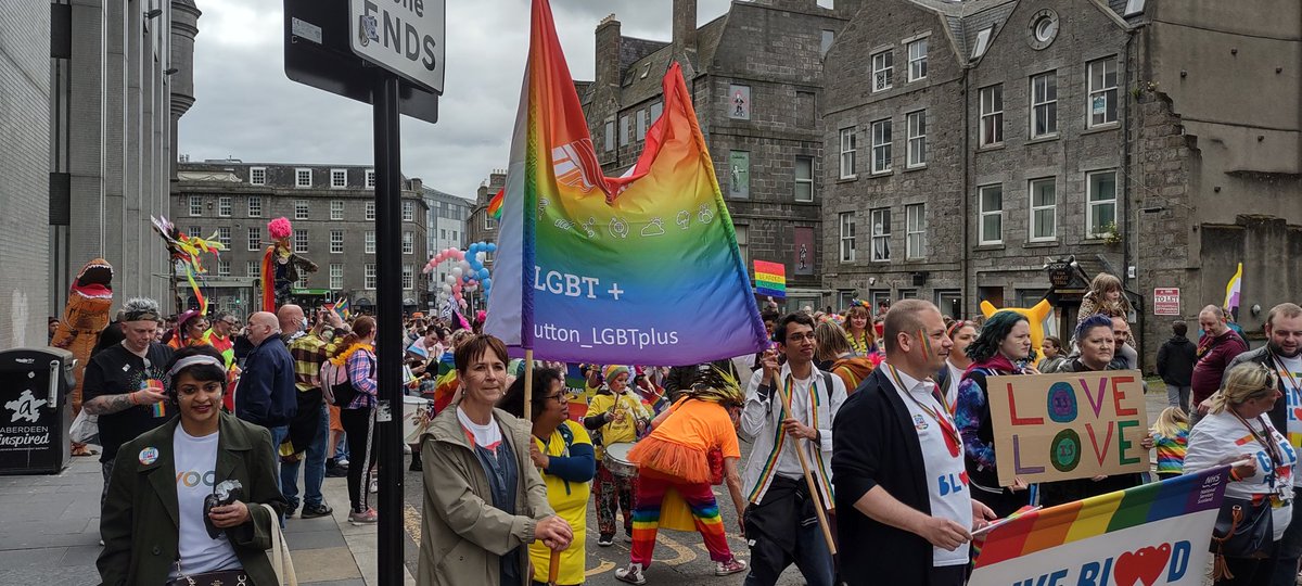 Hutton_LGBTplus's tweet image. .@JamesHuttonInst were at the Grampian Pride this morning