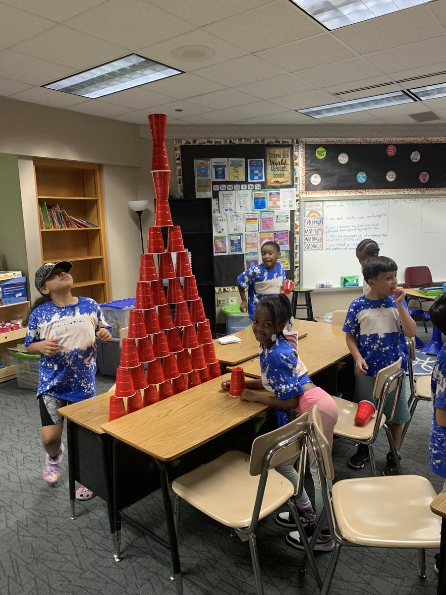 2nd Grade 2022 Field Day was miraculous! Matching shirts, basket toss, paper wars, cup stacking, and so much more! <a href="/NorthWayneElem/">Karen Boatright</a> <a href="/MrsWey10/">Lindsay Wey</a> #wearewayne