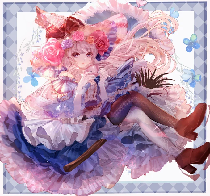 「 避暑地のお嬢さま魔女 」全身版

カラフルな初夏の花をイメージした、
魔女のファッションコーデイラストです。

#オリジナル  #絵柄が好みって人がいればいいなぁ
#ロリィタファッション  #illustrations 