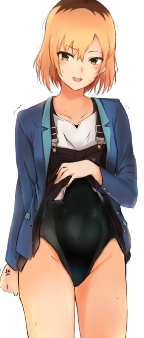 競泳水着を着てきてる宮森さん 