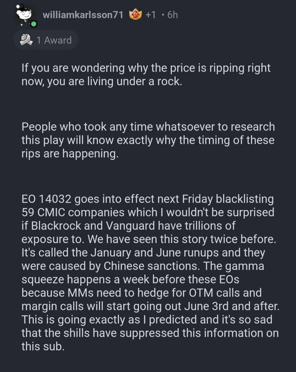 Melaunie3's tweet photo. Sharing is caring.
Credit to Reddit.
#AMC $AMC #AMCtothemoon https://t.co/JbtibI6cP3