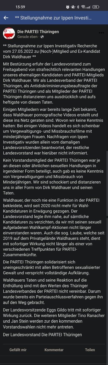 Statement.