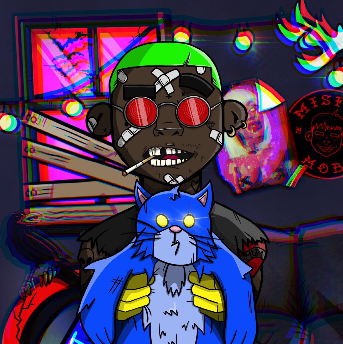 This project is the #strangerthings of the NFT world… 👀 <a href="/MisfitMobNFT/">Misfit Mob</a>