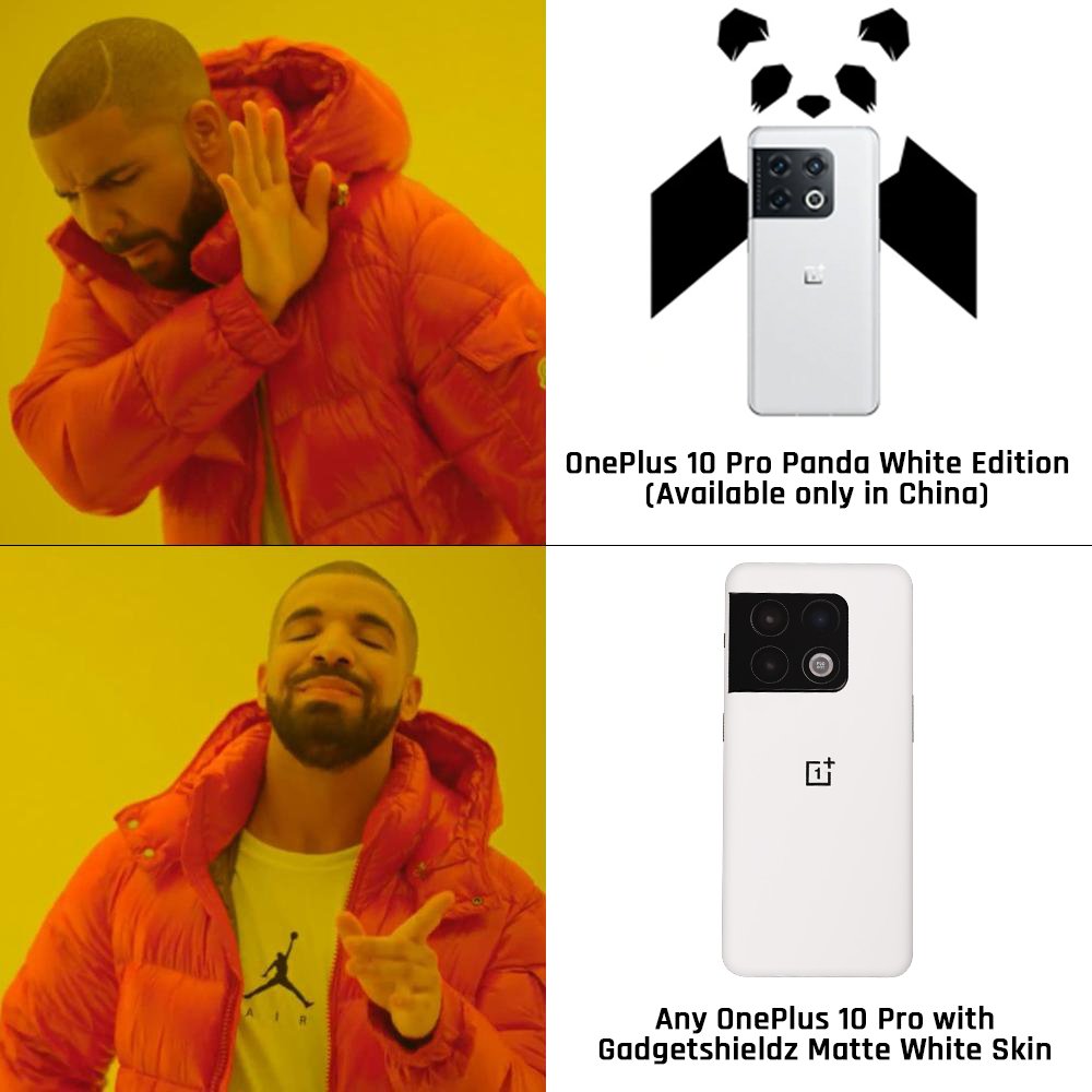 gadgetshieldz's tweet photo. Shipping OnePlus 10 Pro Panda White Edition ainโt cheap. Hereโs a perfect hack.
#gadgetshieldz #gadgetshieldzskins #oneplus10pro #matte #mattewhite #oneplus #oneplusindia #oneplusfamily #mobileskins #mobileskinsinindia https://t.co/PZIrfOZvte