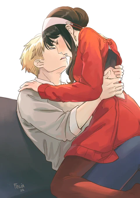 their proof of marriage 💋

#SPY_FAMILY 
#スパイファミリー 