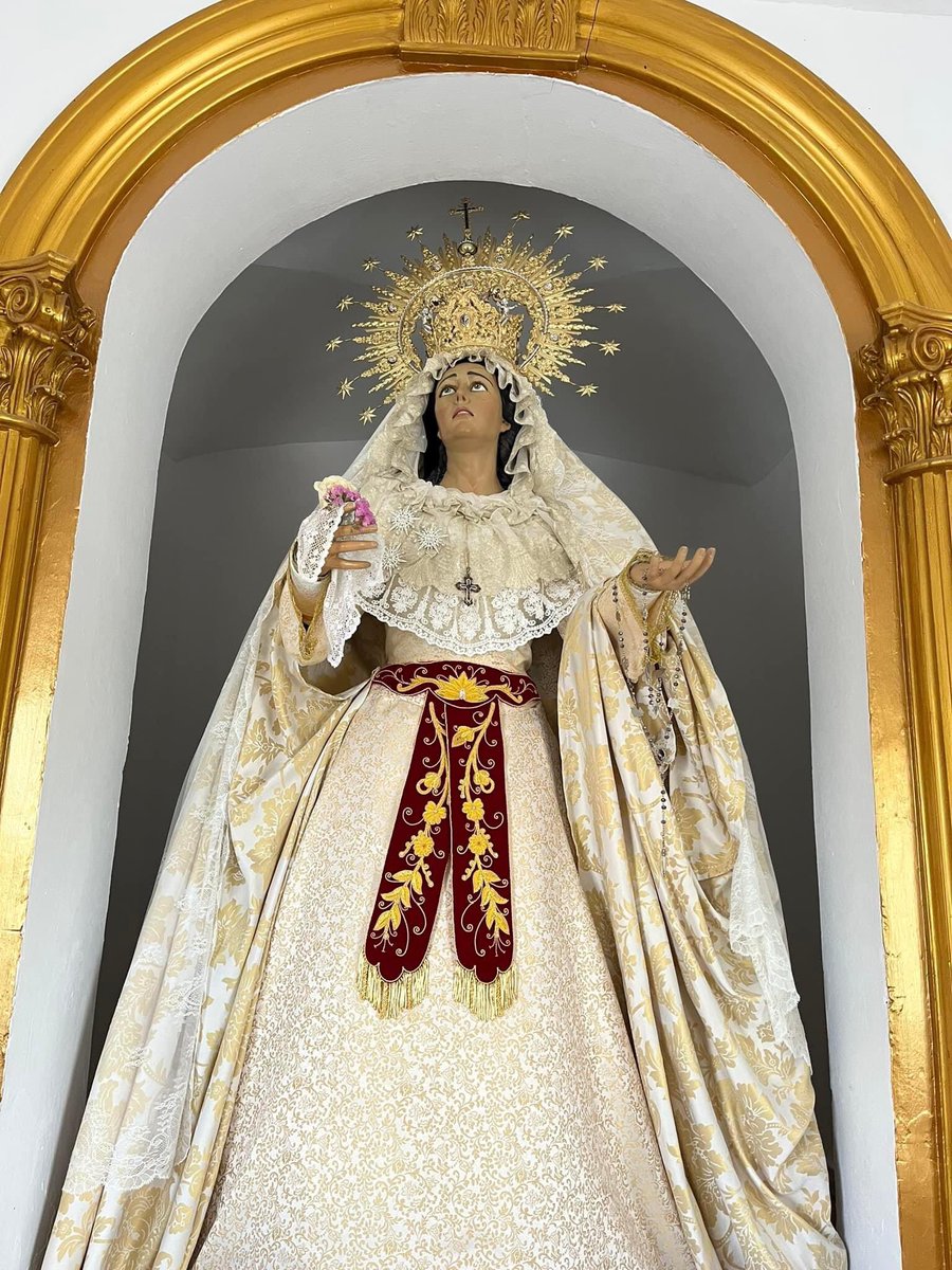 Ayer día 27 de Mayo se realizó la Santa Misa con motivo del Santo Rosario a Nuestra Señora de la Amargura en su Ermita del Calvario