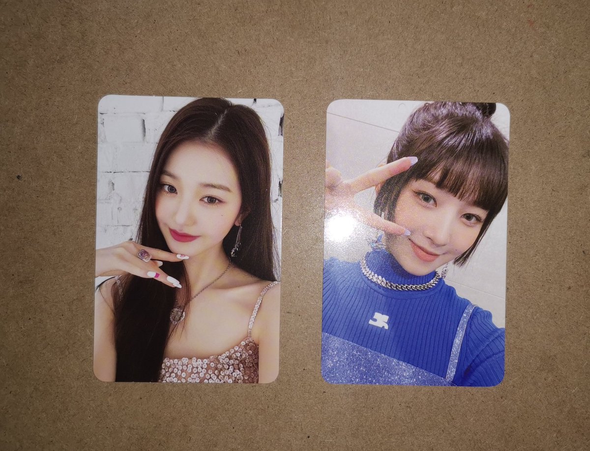 chaengurii's tweet photo. wts lfb

ive photocards

- free sf
- onhand
- dm me for price (negotiable)

ive love dive wonyoung version 3 ver 3 v3 rei ktown4u pob photocard pc https://t.co/hBDWbVTUAr