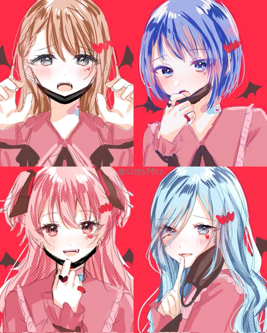 #prsk_FA

きみのすべてを喰らうまで🍀🦇 