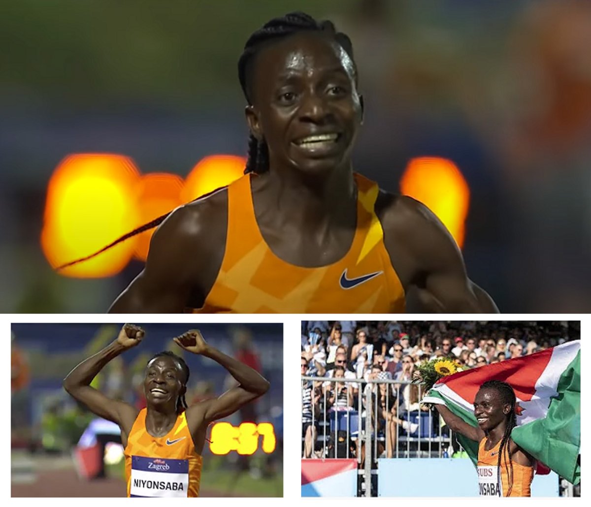 RadioBenaa's tweet photo. 🔴#FrancineNiyonsaba:Arasubiye kuba uwa mbere mw'ihiganwa rya prefontaine  classic ryariko Ribera ahitwa Eugène muri #USA.
Akaba yirutse ikirere kingana 3.219m (2miles) mu minota 8:59.08 #RadiobenaaRutana #Athletisme. https://t.co/DBMoUD4dVc