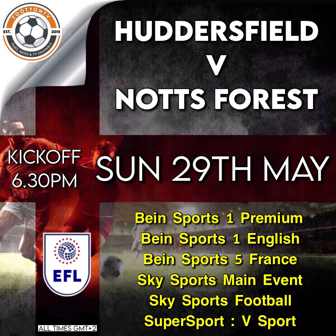Footyontv on Twitter "Sunday’s EFL Promotion Playoff Football game