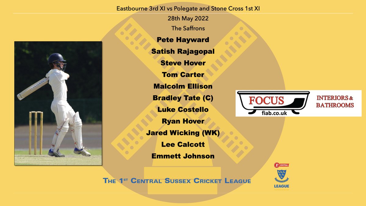 PolegateCC's tweet image. Matchday 🏏 

After two losses last week we go again.

The 1s travel to the Saffrons to take on Eastbourne 3s after losing a thriller to Hailsham by 4 runs last week.

The 2s host Hailsham 3s this week and will hope to get maximum points in a division where it's all up for grabs.