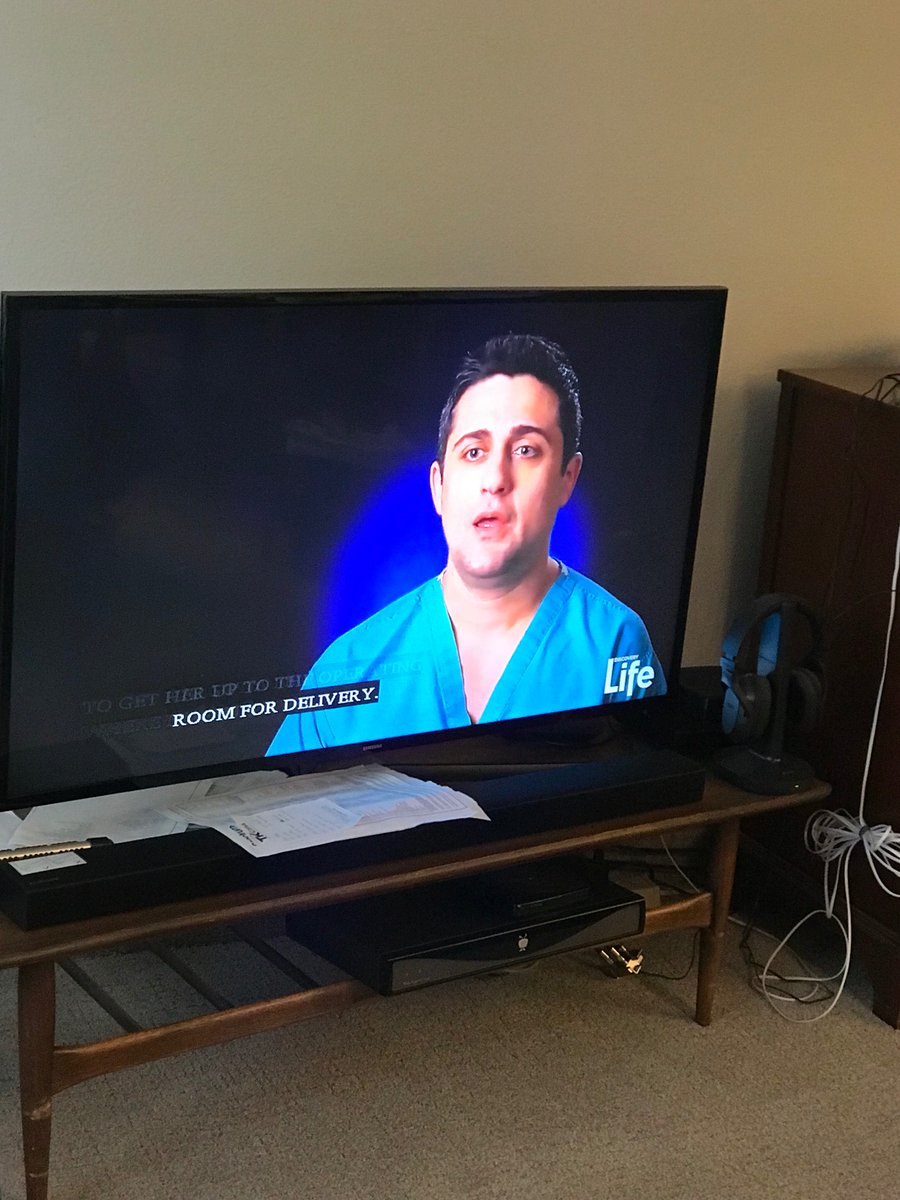 CMcCaw's tweet photo. @jtrain56 my grandparents are big fans of yours on “Untold Stories of The E.R” https://t.co/XjcMckomS7