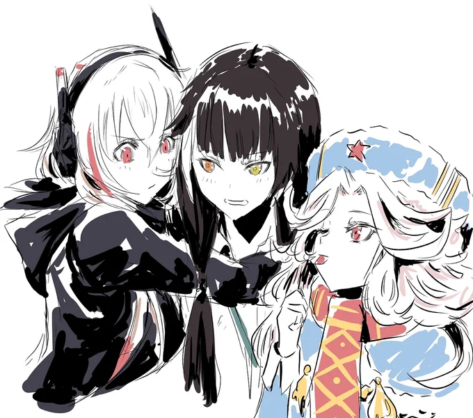 【ドルフロ】わたしの! #ドールズフロントライン #少女前線 #ドルフロ #少女前线 #RO635(ドールズフロントライン) #M4SOPMODII(ドールズフロントライン) #マカロフ(ドールズフロントライン) https://t.co/rgde47ph86 
