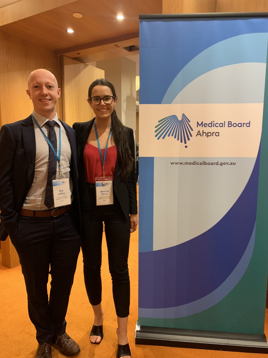 Welcome to #MedTwitter the <a href="/yourAMSA/">AMSA Australia</a> Vice President External <a href="/GuyJeffery3/">Guy Jeffery</a> - yesterday we were lucky enough to represent #MedicalStudents at the Medical Board #CultureOfMedicine Symposium where we discussed how we can turn awareness into action <a href="/Ahpra/">Ahpra</a>