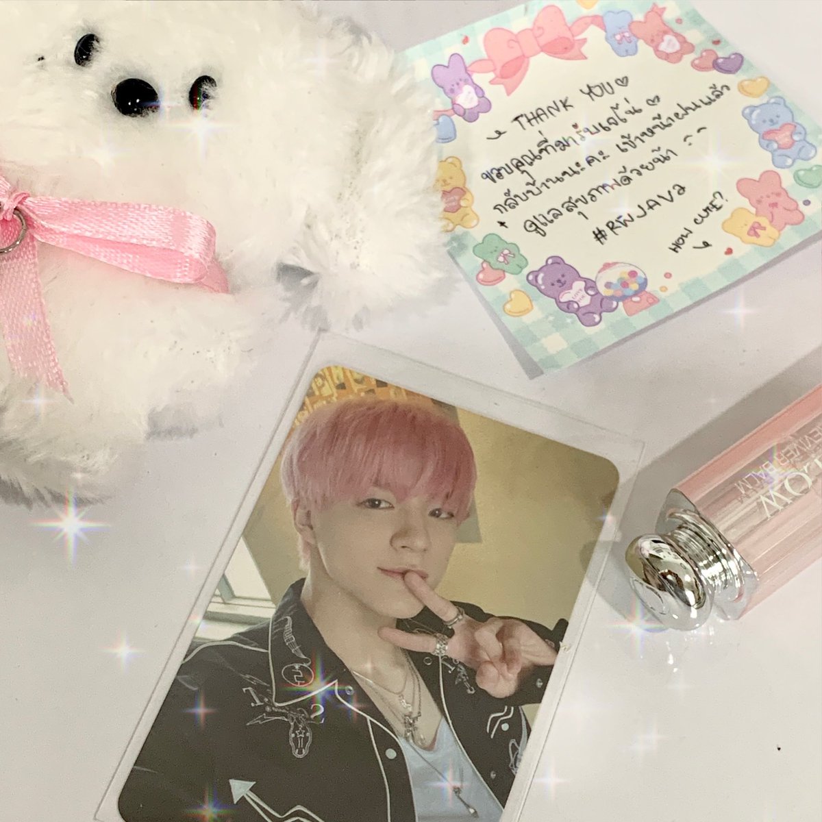 JenoismyBoo's tweet photo. ได้รับแล้วนะคะ แพคมาดีมากๆเลย #rwjava https://t.co/iZMZWrLXvL