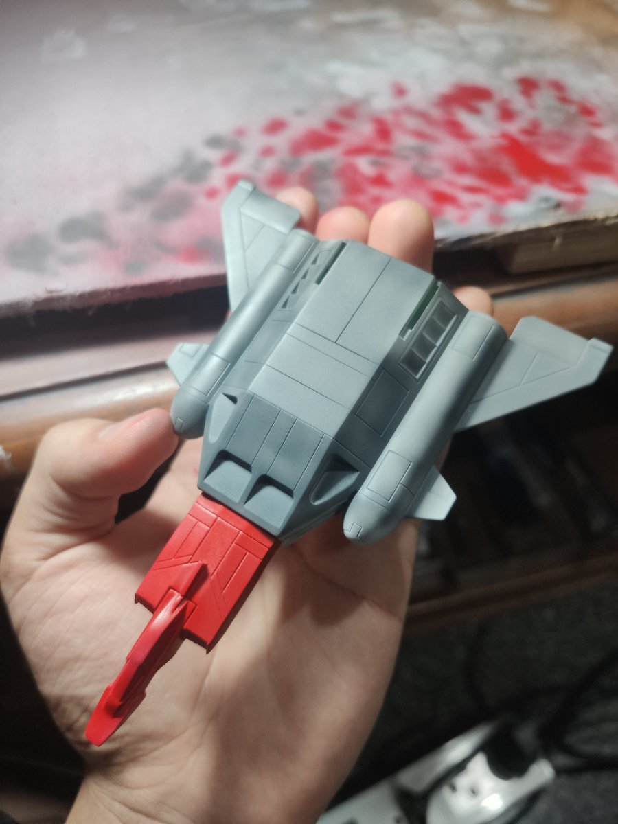 HobbyLifeStudio's tweet photo. Classic 1/144 Core Booster 
First layer

#HobbyLifeStudio #WIP #Bandai #バンダイ #Gunpla #ガンプラ #ClassicKits #Plamo #プラモ #Modelkits #機動戦士ガンダム #MobileSuitGundam #CoreBooster #EFSF #RaditzStudio https://t.co/tAc2jXiqH3