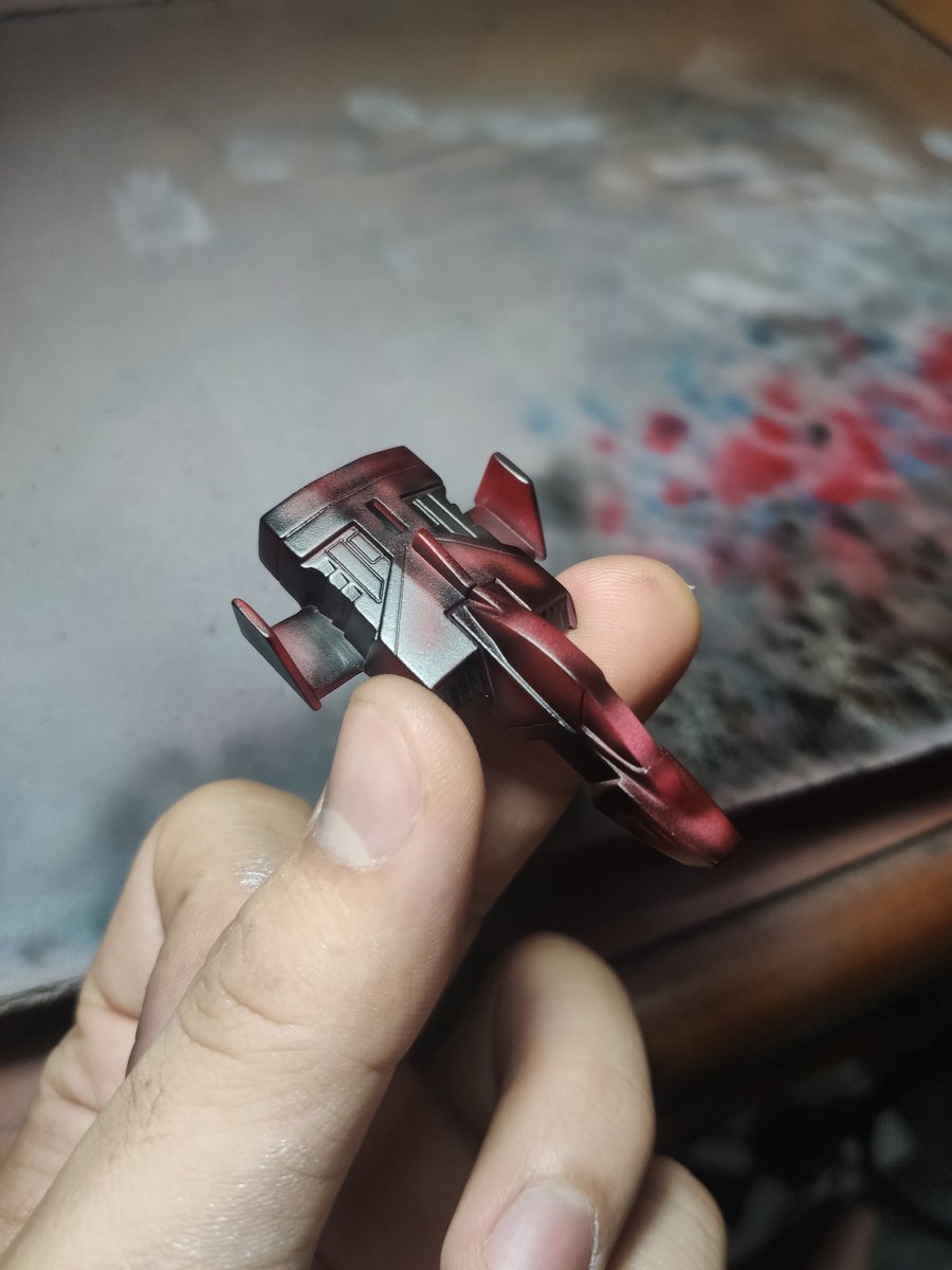 HobbyLifeStudio's tweet photo. Classic 1/144 Core Booster 
Pre- shading

#HobbyLifeStudio #WIP #Bandai #バンダイ #Gunpla #ガンプラ #ClassicKits #Plamo #プラモ #Modelkits #機動戦士ガンダム #MobileSuitGundam #CoreBooster #EFSF #RaditzStudio https://t.co/0RozUmjMe5