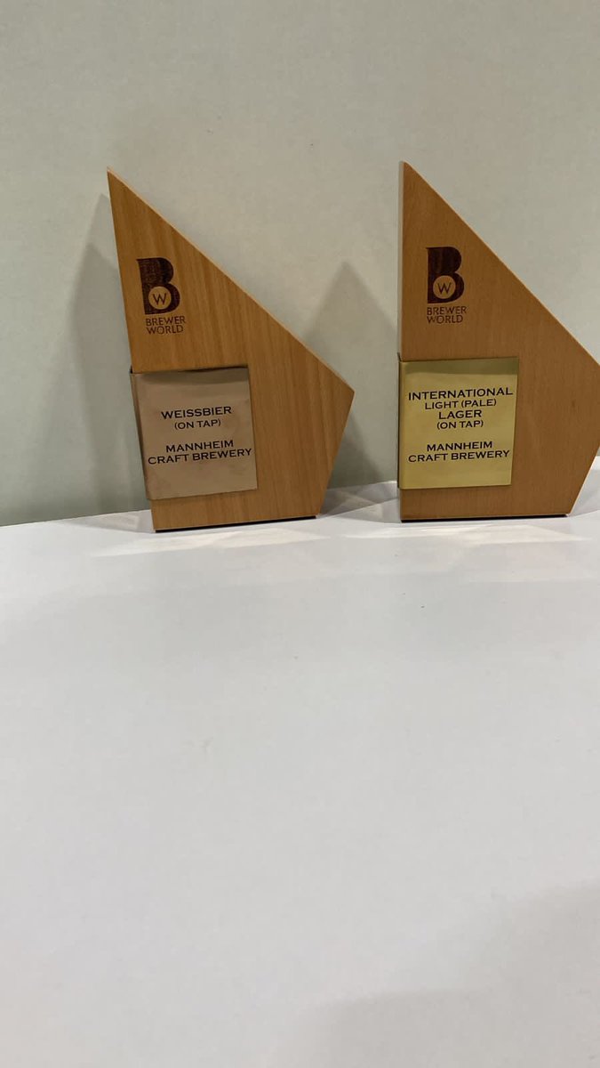 NixMenon29's tweet photo. Happy moment for team Mannheim Brews  bagging a Gold in the International Light (Pale) Lager (On Tap) category and a Bronze in the Weissbeer (On Tap) category of the Beer Awards of India 2022 conducted by Brewer World. Well done team… so proud!!  
.
.
.
#mannheimbrews
#Craftbeer https://t.co/fkHv464O2y