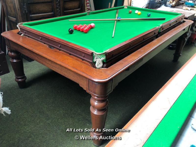 Auction: Mostly Unreserved Retirement Sale on behalf of Academy Billiard Co.

mailchi.mp/wellersauction…

#bid #bidonline #auction #billiards #snooker #billiardauction #snookertable #forsale #buyonline #academybilliards #sirtomjones #tomjones #ozzyosbourne #celebrity