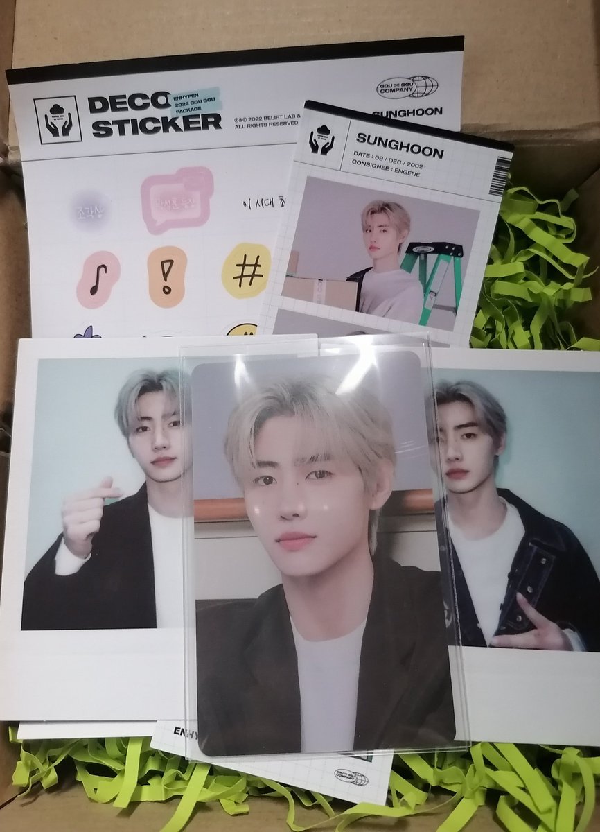 shellxcart's tweet photo. [today's #shellmails 💌]
╰ from: @MoreToMineShop | #MoreToMineShopFeedbacks

hi! sunghoon ggu ggu member set tingi already arrived! thank you so much for packing it securely and for  granting my request! 🤍 til our next one~ https://t.co/IhodCtXmML