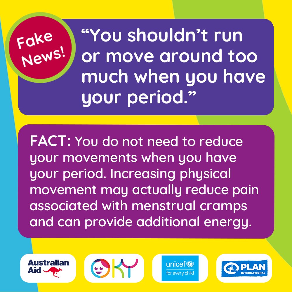 unicefphils's tweet photo. How many of these period myths have you heard of? π
ββοΈ Myths like these hold back girls and young women from having a healthy period experience. π©Έ
#MeronAko #MHDay2022 #EndPeriodStigma #PeriodEducationForAll
@AusAmbPH @dfat @planphilippines @okyperiodapp https://t.co/avIqCPv6O6