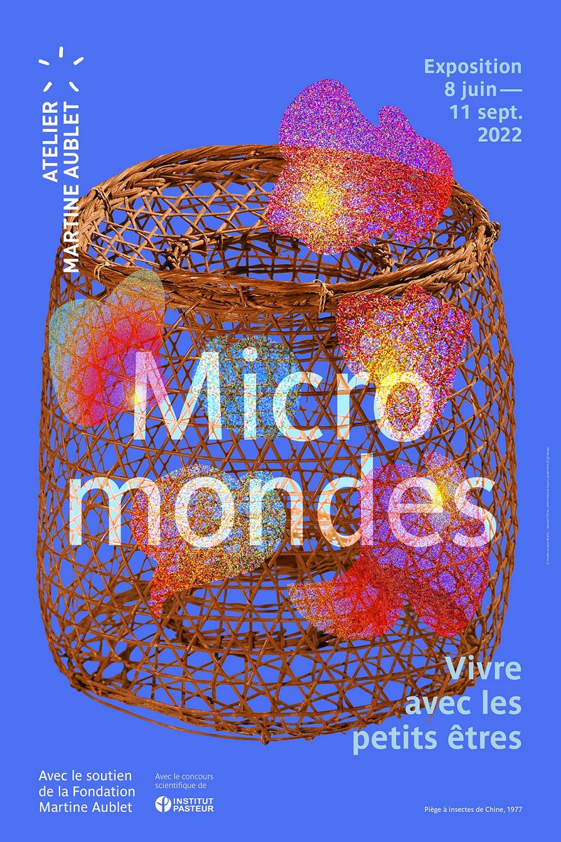 Very pleased to see the exhibition I have curated on microbes opening soon at the musée du quai Branly, on display all summer. Ethnographic objects, microscopic images and contemporary art contribute to change our scale of thinking.