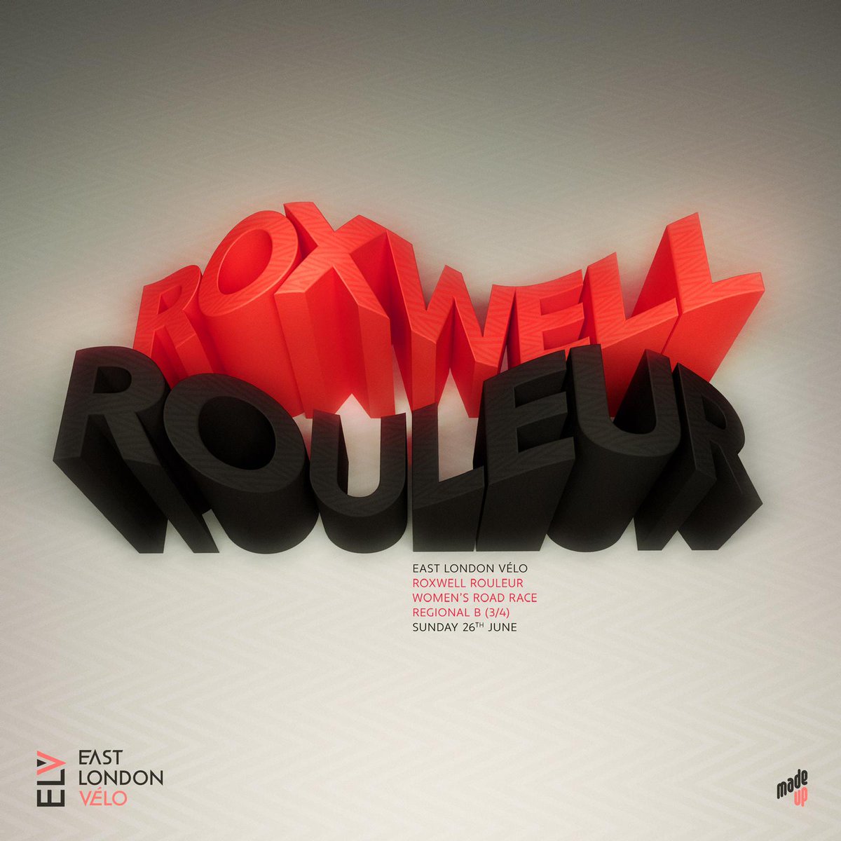 Thanks to <a href="/thisismadeup/">Made Up Studio</a>
For another great poster for the upcoming ELV Women's 3rd and 4th cat road race. Follow the link for more info.

britishcycling.org.uk/events/details…