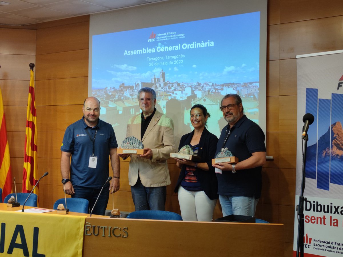 🥳 Felicitar al <a href="/CetTgna/">C.Excursionista Tgna</a> pel seu 50è aniversari. El Centre Excursionista ha portat el nom de la ciutat arreu del món. Des de <a href="/TGNAjuntament/">Ajuntament de Tarragona</a>, us volem felicitar i animar a seguir desenvolupant la tasca de foment de l’esport, de socialització del territori i estima per la natura.