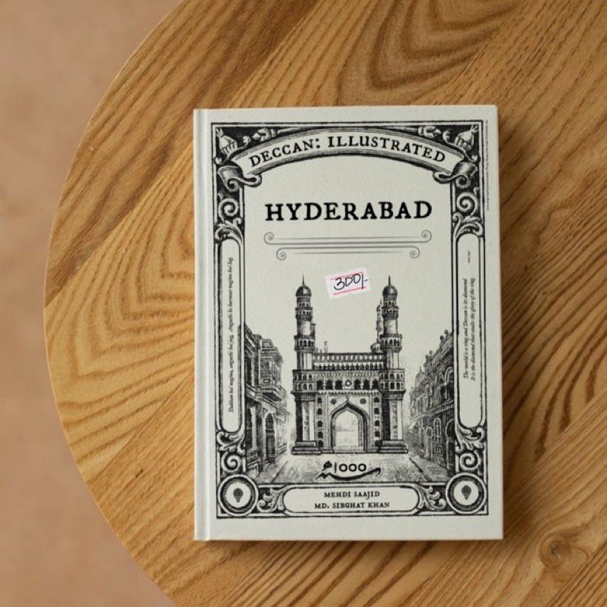 Andrew007Uk's tweet photo. A shout out for @DeccanArchive’s book - a second edition illustrating of some of the unique and incredible monuments of #Hyderabad. 

It can be ordered here from anywhere in the 🌏- knowing the team behind it &amp; collective passion for preserving the heritage of the city I commend. https://t.co/0KBiIDwbjI